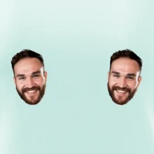 Vtipný dárek - potisk na bradavky
