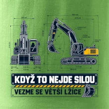 Když to nejde silou vezme se větší lžíce