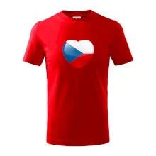 České srdce - vlajka