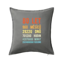Narozeniny 80 přepočet času