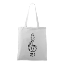 Houslový klíč z not