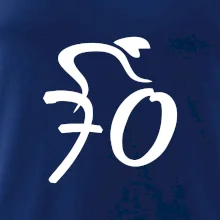 Cyklista slaví sedmdesátku (70)