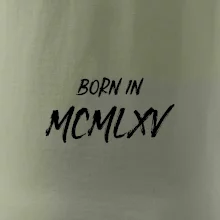 Born in - Římské číslo 1965