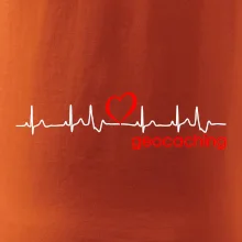 Moje srdce bije pro Geocaching -text