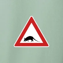 Dopravní značka - krysa