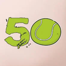 Tenis kulaté narozeniny 50