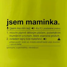 Jsem maminka. Mluvím plynně dětským pláčem bíle
