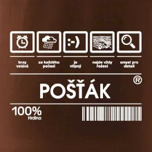 Čárový kód pošťák