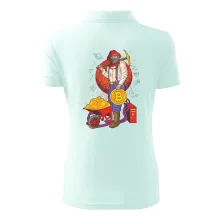 Horník těží bitcoiny