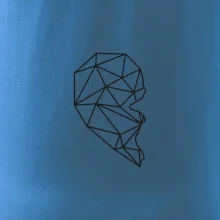 Párovy motiv srdce geometrie - ONA