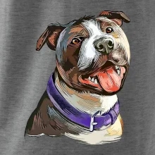 Americký stafordširský teriér  kreslený