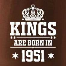 Kings are born in 1951