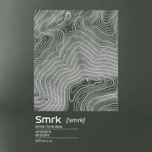 Smrk - vrstevnice v obdélníku