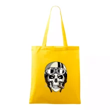 Motorkářská helma a doutník