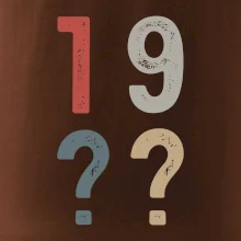 Vintage číslice - vlastní rok