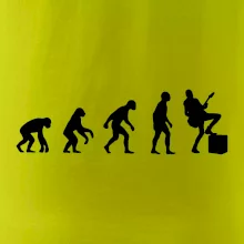 Evoluce kytarista - noha na kombu