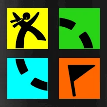 Geocaching logo barevné