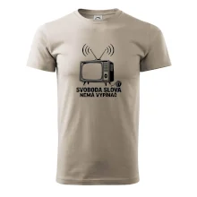 Svoboda slova nemá vypínač retro televize