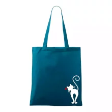 Zamilovaná kočka zezadu