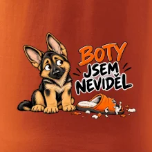 Boty jsem neviděl - štěně vlčáka