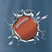 Americký fotbal míč v triku