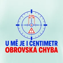 Geodet i centimetr je obrovská chyba