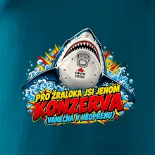 Pro žraloka jsi jen konzerva