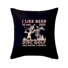 I like beer and disc golf