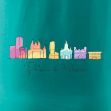 Mallorca - Siluety památek - barevné