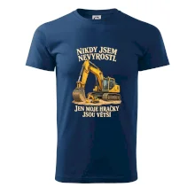 Nikdy jsem nevyrostl jen moje bagry jsou větší