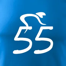 Cyklista slaví pětapadesátku (55)