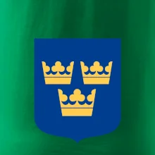 Švédský znak tři korunky velký