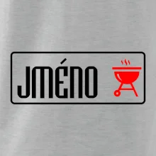 Triko na grilování s vlastním jménem