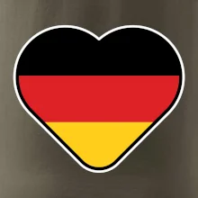 Germany love velké - Německá vlajka