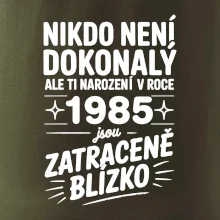 Nikdo není dokonalý ale ti narození v roce 1985 jsou zatraceně blízko