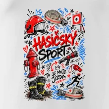 Hasičský sport - kreslené vybavení a terč
