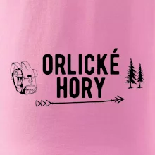 Orlické hory nápis