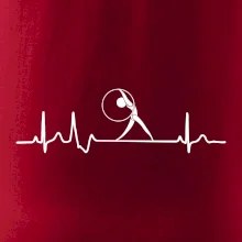 EKG moderní gymnastika obruč