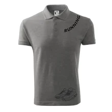 Running nápis šikmo