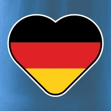 Germany love velké - Německá vlajka