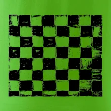 Šachovnice černá kreslená