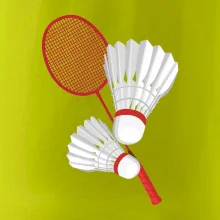 Badminton - pálka a košík