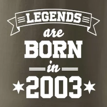 Legends are born in 2003