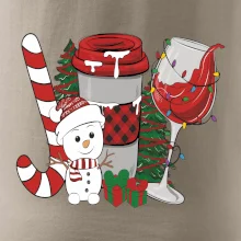 Vánoce, víno a sněhulák