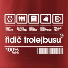 Čárový kód -  Řidič trolejbusu