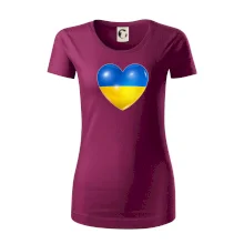 Ukrajina srdce vlajka