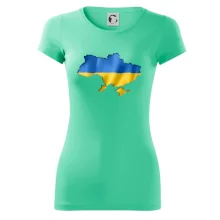 Ukrajina vlajka mapa Ukrajina vlajka mapa