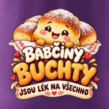 Babčiny buchty jsou lék na všechno roztomilá buchta