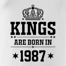 Kings are born in 1987