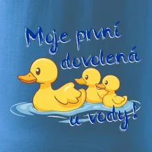 Moje první dovolená u vody - sourozenci